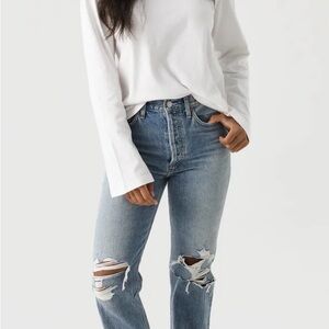 AGOLDE
Women's 90s Pinch Waist High Rise Straight Jean